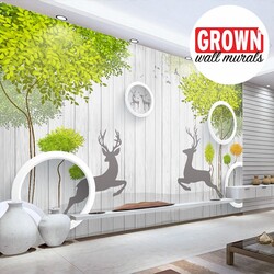 duvar posteri 3d tasarim TM-222 - 3D Tasarım