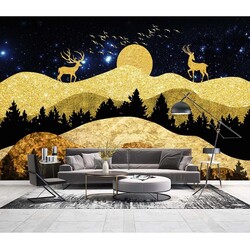 duvar posteri 3d tasarim TM-229 - 3D Tasarım