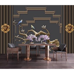 duvar posteri 3d tasarim TM-942 - 3D Tasarım
