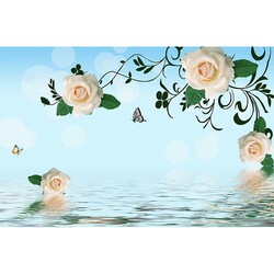 duvar posteri 3d tasarim Y-122 - 3D Tasarım