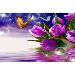duvar posteri 3d tasarim Y-125 - 3D Tasarım