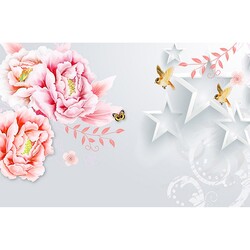 duvar posteri 3d tasarim Y-135 - 3D Tasarım