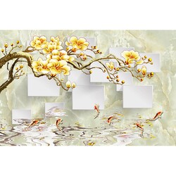 duvar posteri 3d tasarim Y-162 - 3D Tasarım