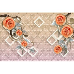 duvar posteri 3d tasarim Y-163 - 3D Tasarım