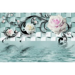 duvar posteri 3d tasarim Y-165 - 3D Tasarım