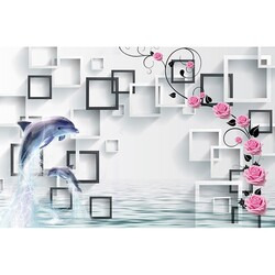 duvar posteri 3d tasarim Y-173 - 3D Tasarım