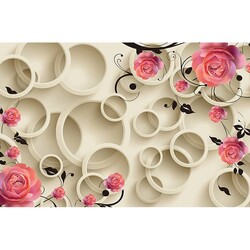 duvar posteri 3d tasarim Y-184 - 3D Tasarım