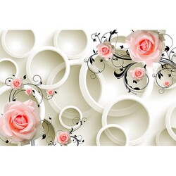 duvar posteri 3d tasarim Y-185 - 3D Tasarım