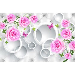 duvar posteri 3d tasarim Y-187 - 3D Tasarım