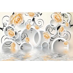 duvar posteri 3d tasarim Y-191 - 3D Tasarım