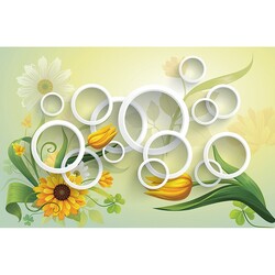 duvar posteri 3d tasarim Y-193 - 3D Tasarım