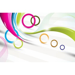 duvar posteri 3d tasarim Y-200 - 3D Tasarım