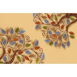 duvar posteri 3d tasarim Y-204 - 3D Tasarım