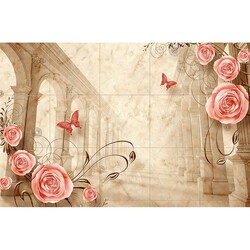 duvar posteri 3d tasarim Y-208 - 3D Tasarım