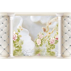 duvar posteri 3d tasarim Y-215 - 3D Tasarım