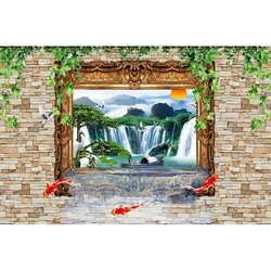 duvar posteri 3d tasarim Y-364 - 3D Tasarım