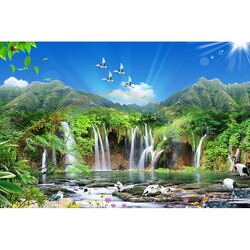 duvar posteri 3d tasarim Y-366 - 3D Tasarım