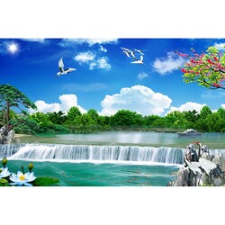 duvar posteri 3d tasarim Y-369 - 3D Tasarım
