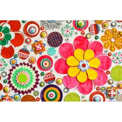 Çiçek - duvar posteri çiçek A103-011