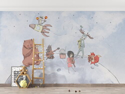 Çocuk Odası Özel Ölçü - duvar posteri çocuk myc-0047