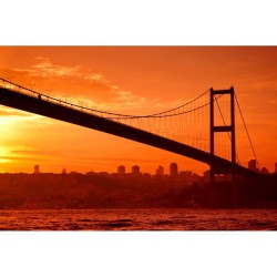 İstanbul - duvar posteri istanbul A301-006