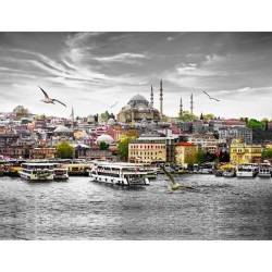 İstanbul - duvar posteri istanbul N-978