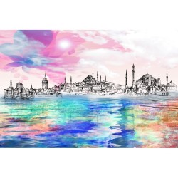 İstanbul - duvar posteri istanbul S1133