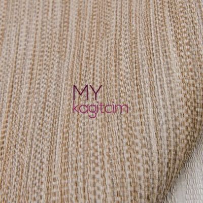 Düz Çizgili Kahve Vinil Duvar Kağıdı Legend İkat 81141-5