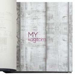 Duka İnception 16,5 m² - Eskitme Beton Gri Duvar Kağıdı İnception İron 71149-1