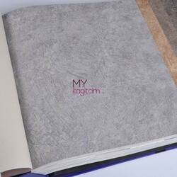Adawall Alfa 16,5 m² - Eskitme Beton Koyu Parlak Gri Vinil Duvar Kağıdı Alfa 3717-3