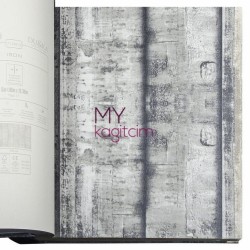 Duka İnception 16,5 m² - Eskitme Beton Koyu Yeşil Duvar Kağıdı İnception İron 71149-4