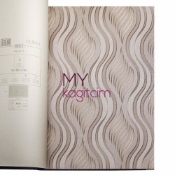 Duka Legend 16,5 m² - Geometrik Kahve Vinil Duvar Kağıdı Legend Pearl 81159-4