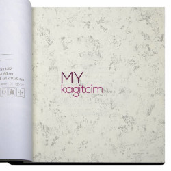 Decowall Bossini 10 m² - Gri Sıva Beton Vinil Duvar Kağıdı Bossini 2214-01