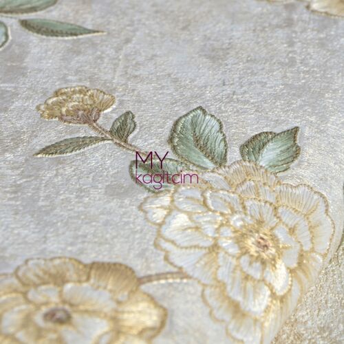 İtalyan Duvar kağıdı Satin flowers Z66801