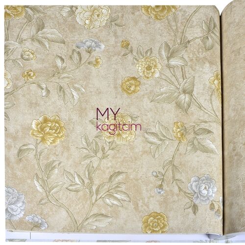 İtalyan Duvar kağıdı Satin flowers Z66803
