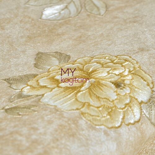İtalyan Duvar kağıdı Satin flowers Z66803