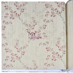 Zambaiti Parati Satin Flowers 5 m² - İtalyan Duvar kağıdı Satin flowers Z66833