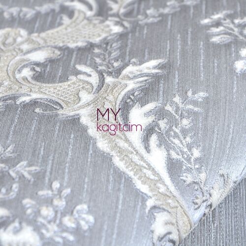 İtalyan Duvar kağıdı Satin flowers Z66841