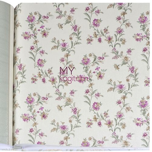 İtalyan Duvar kağıdı Satin flowers Z66853