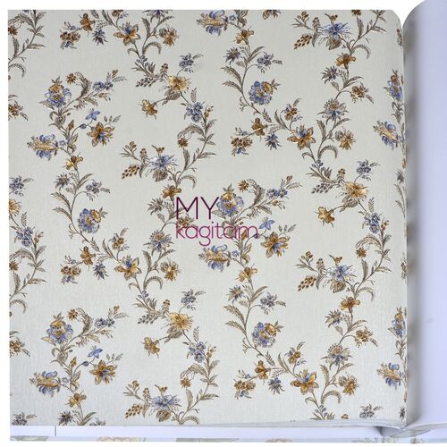 İtalyan Duvar kağıdı Satin flowers Z66856