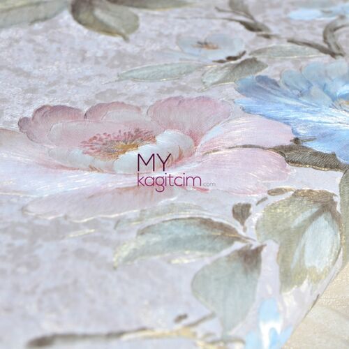 İtalyan Duvar kağıdı Satin flowers Z66861