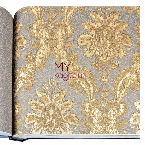 İthal Duvar Kağıdı Aurum Damascus 68608