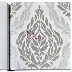 İthal Duvar Kağıdı Carat Simli 10060-14 - Erismann Carat 5 m²