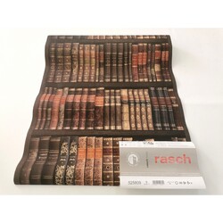 Rasch Duvar Kağıdı Crispy Paper 525809 Kitaplık - .Rasch 5 m²