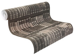 Rasch Duvar Kağıdı Crispy Paper 525823 Kitaplık - .Rasch 5 m²