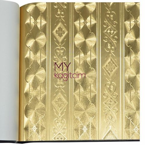 İthal Duvar Kağıdı Gold 90111