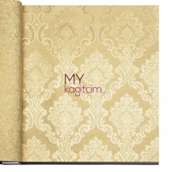 Gold Silver 5 m² - İthal Duvar Kağıdı Gold Silver 13801