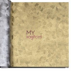 Gold Silver 5 m² - İthal Duvar Kağıdı Gold Silver 90261