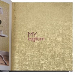 Gold Silver 5 m² - İthal Duvar Kağıdı Gold Silver 91530