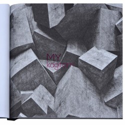 .Ugepa Hexagone 5 m² - İthal Duvar Kağıdı Hexagone L50519